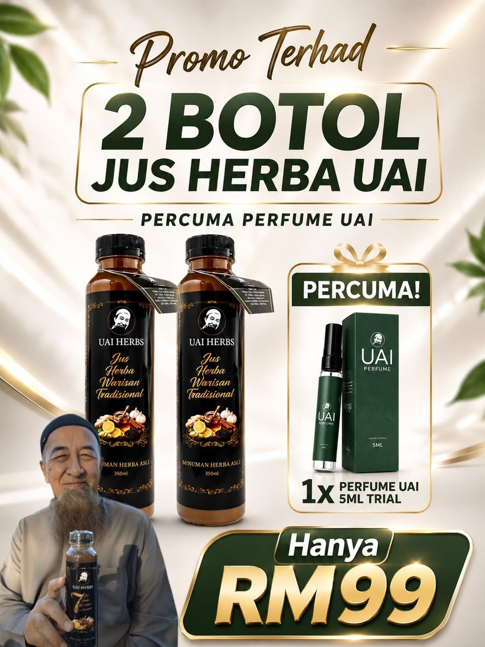 Pakej RM99 Set Ikhtiar Jus UAI Herbs