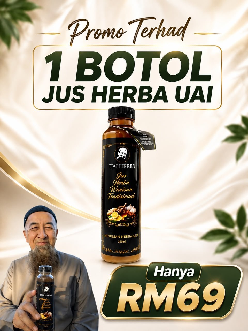 Pakej RM69 Set Rasa Jus UAI Herbs