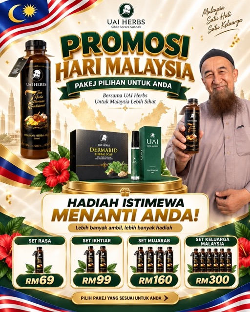Promosi Hari Malaysia Jus UAI Herbs
