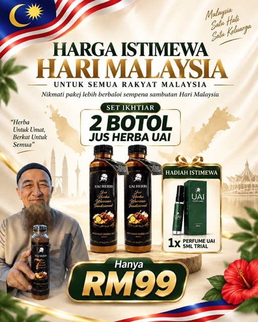 Pakej RM99 Set Ikhtiar Jus UAI Herbs