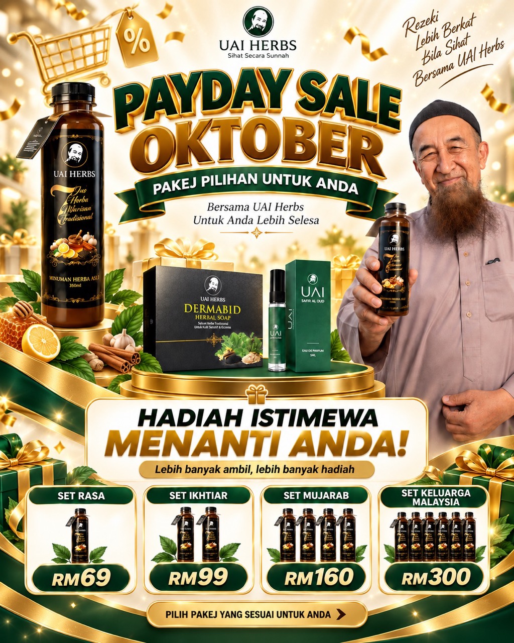Payday Sale Oktober Jus UAI Herbs